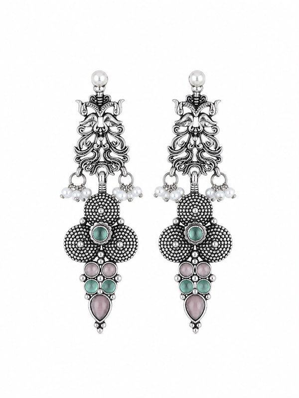Elysian Pastel Oxidized Danglers